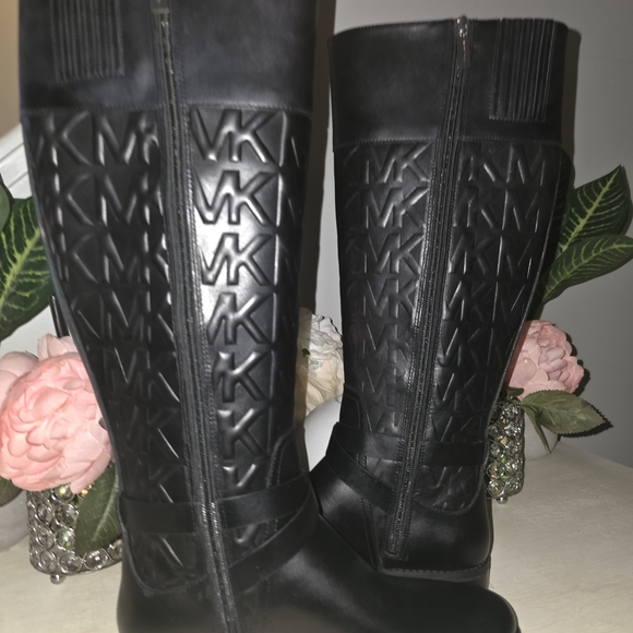 Michael Kors Black Over the Knee Boots - Picture 3 of 8